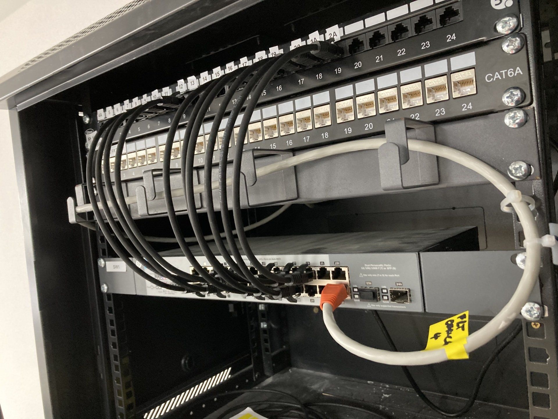 patch panel patched