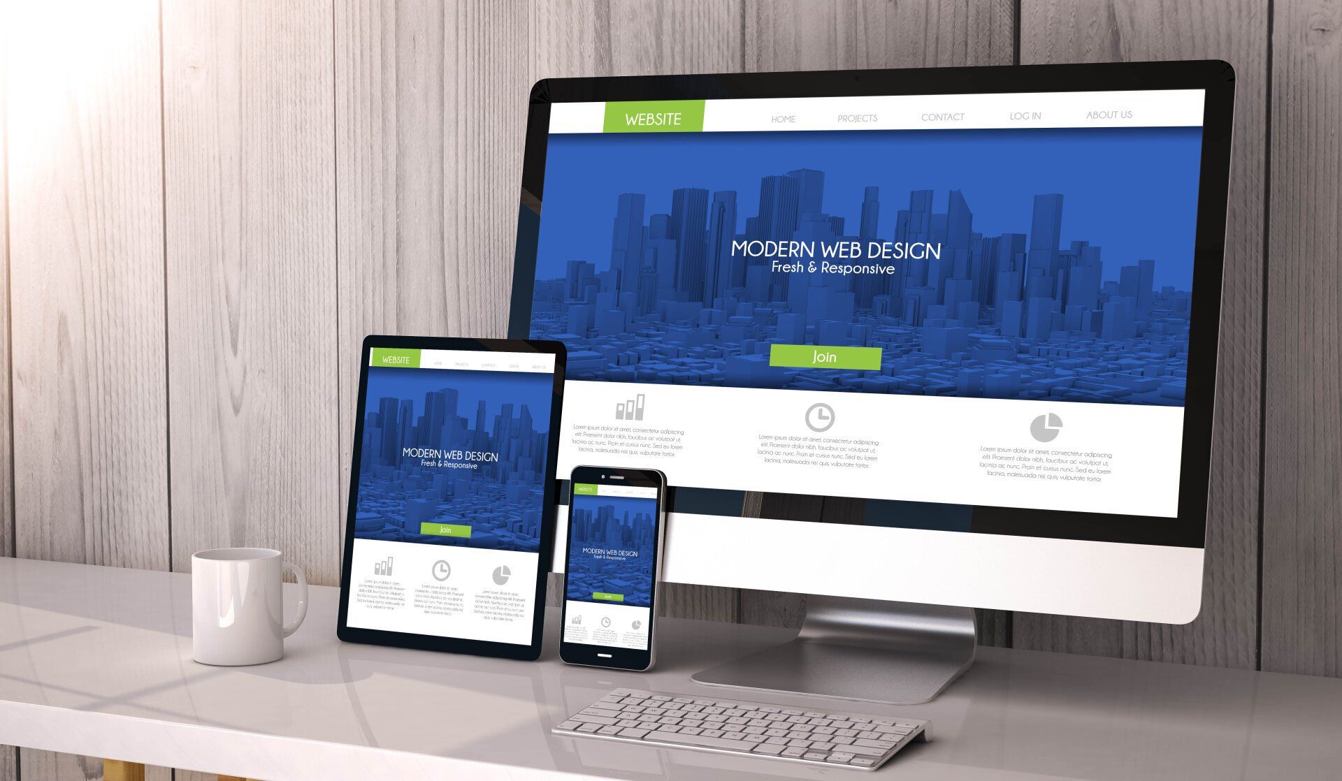 Responsive websites for all devices