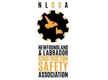 A logo for the newfoundland and labrador construction safety association