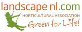 The logo for landscape nl.com horticultural association green for life