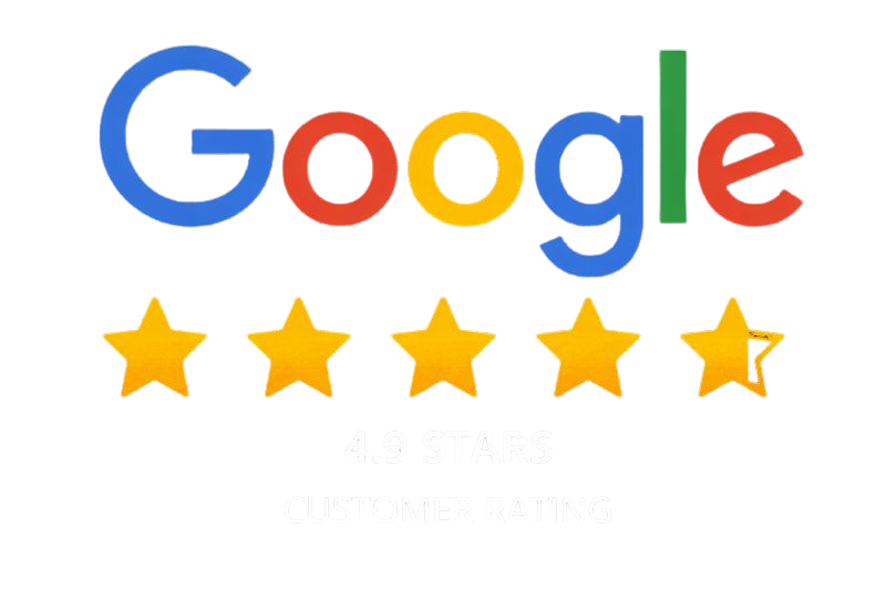 Google 4.9 stars
