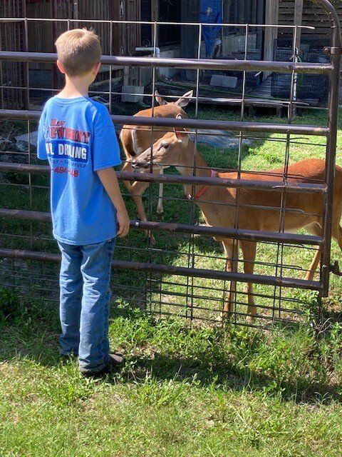 Boy Wearing Blue Shirt — Arcadia, FL — Ray Newberry Well Drilling