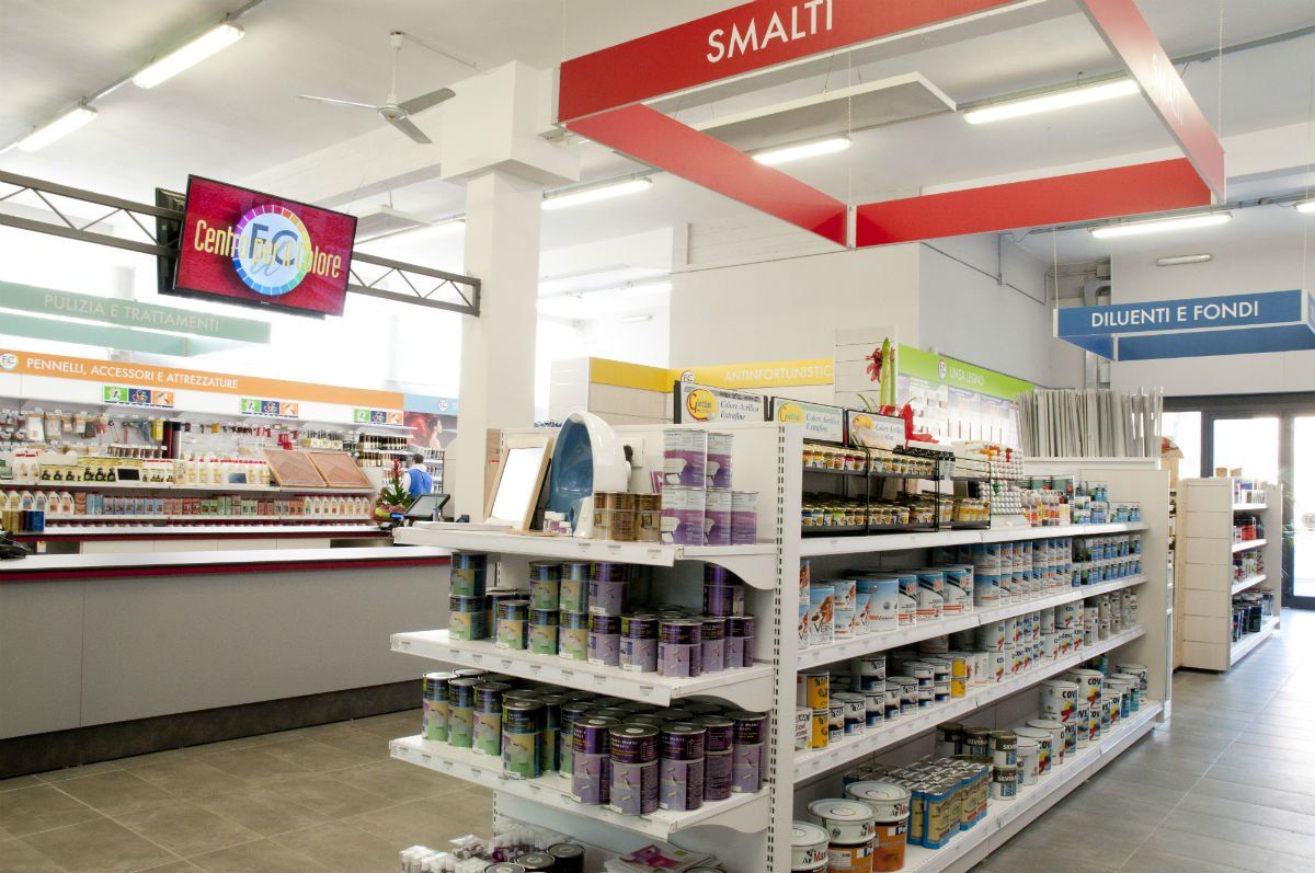 prodotti per pittura