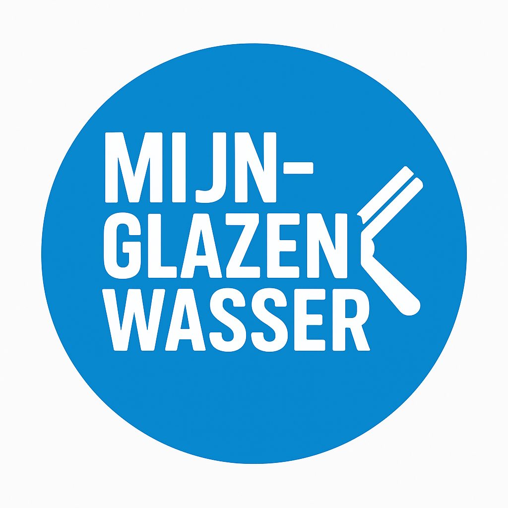 Blue circle with white text