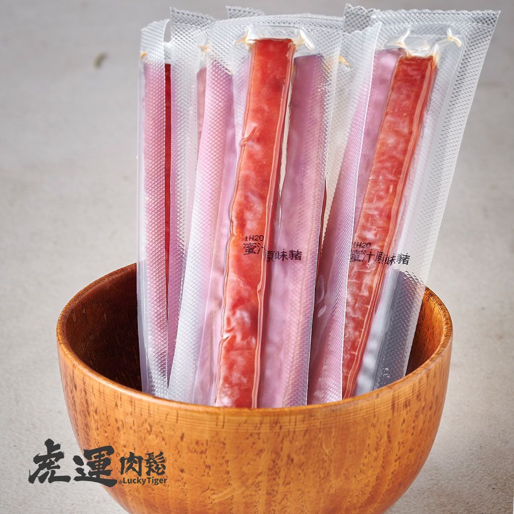 【虎運肉鬆】蒜味棒棒肉乾 200g