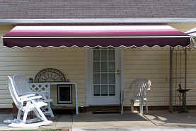 Handmade Retractable Awning Experts — Vibrant Retractable Awning in Spartanburg, SC