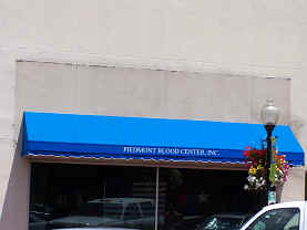 Handmade Residential Fixed Awnings — Fixed Awning 27 in Spartanburg, SC