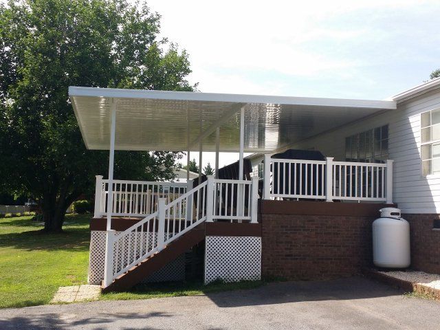 Fixed Metal Awnings Retail — Fixed Metal Awning 14 in Spartanburg, SC