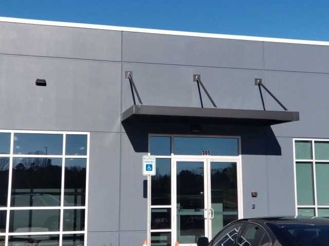 Commercial Fixed Metal Awning Experts — Fixed Metal Awning 7 in Spartanburg, SC