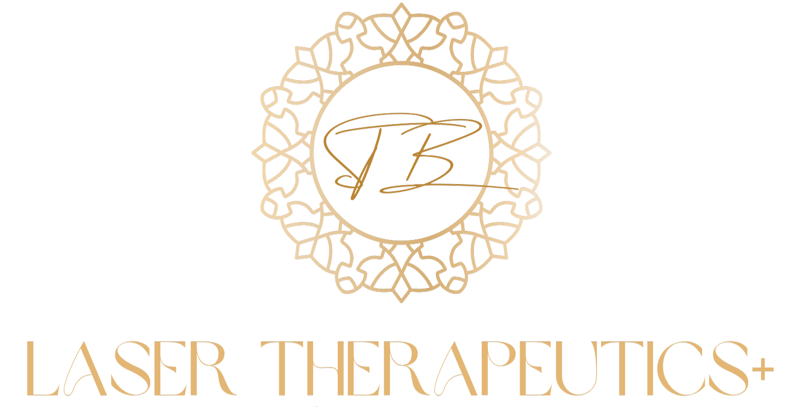 A logo for a company called laser therapeutics