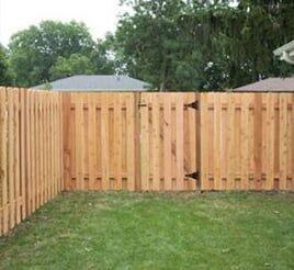 Backyard Storage Enclosure Fence - wood fence in Dr, Aurora, CO