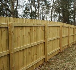Cedar Privacy Fence - wood fence in Dr, Aurora, CO