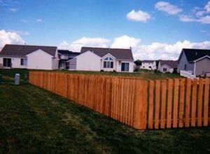 Ranch Wood Picket Fence - wood fence in Dr, Aurora, CO