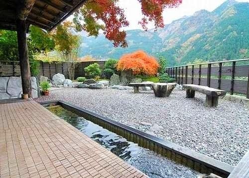 Footbath of Hotel Kazurabashi
