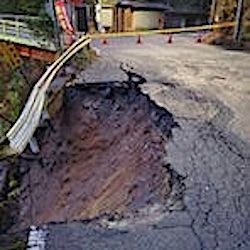 Iya Valley road collapse detour