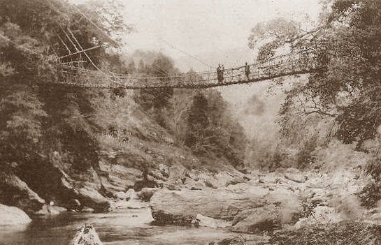Old Kazurabashi Vine Bridge of Iya Valley