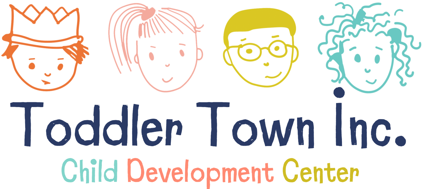 Toddler Town Inc. Child Development Center. logo