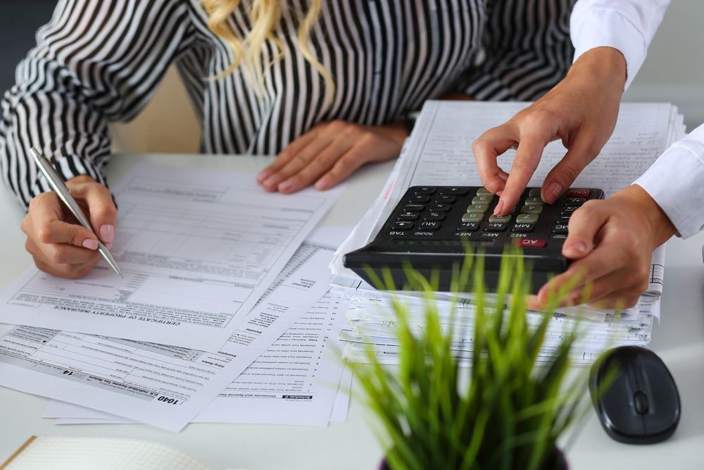 Two Female Accountants Working — Accounting Services in Coffs Harbour, NSW