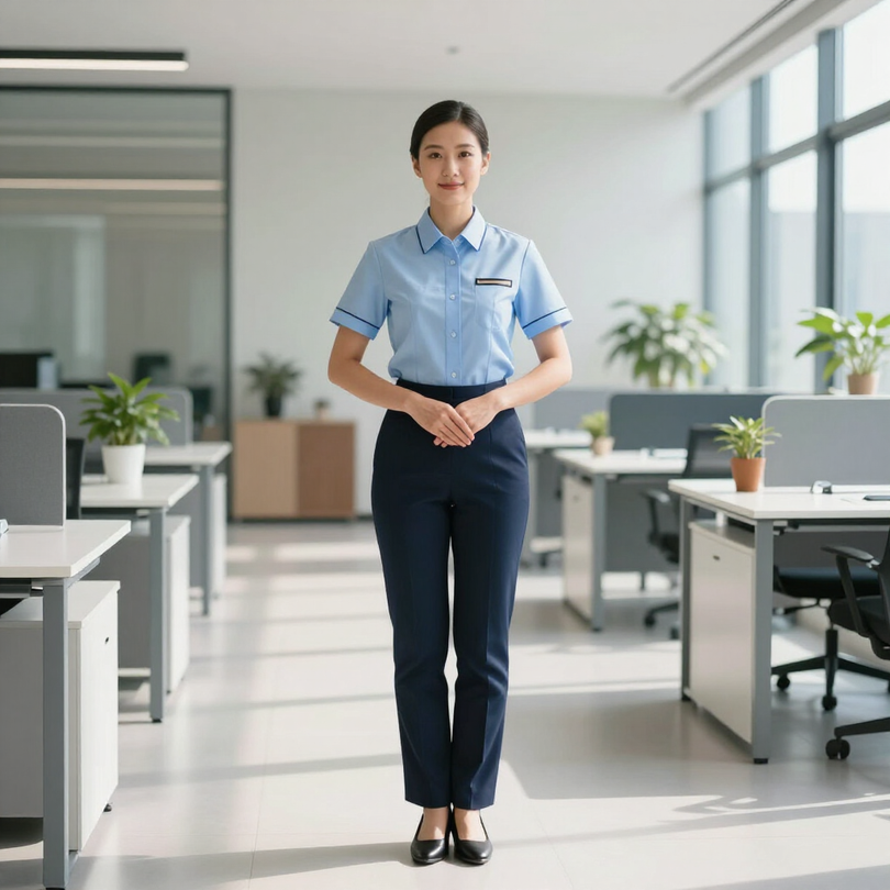 Group One Cleaning professional team member