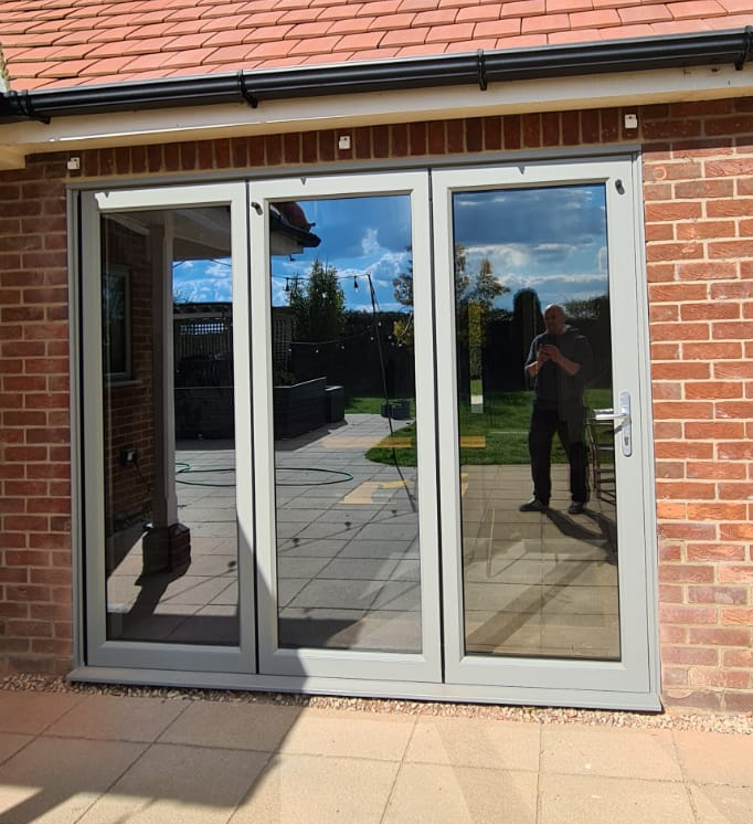 New & Sleek Aluminium Bifold Doors