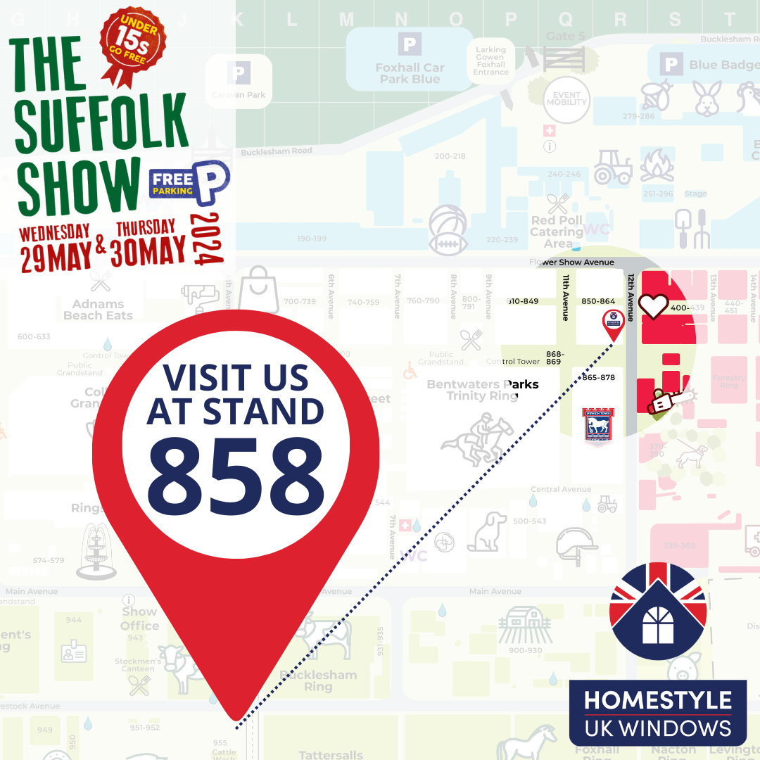 Suffolk Show 2024 map