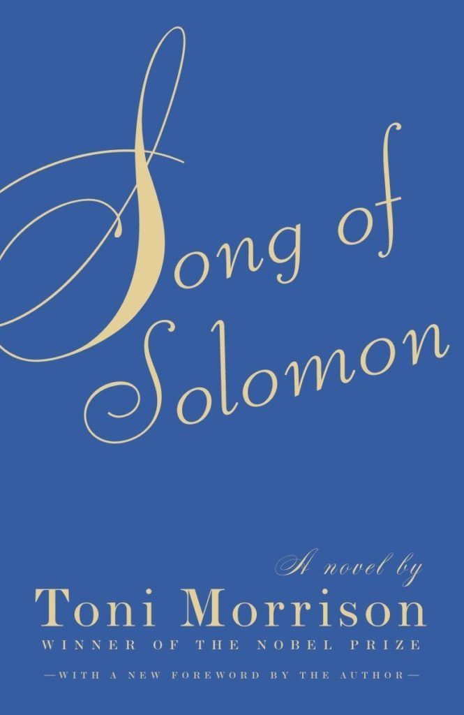 The cover of the book song of solomon by toni morrison