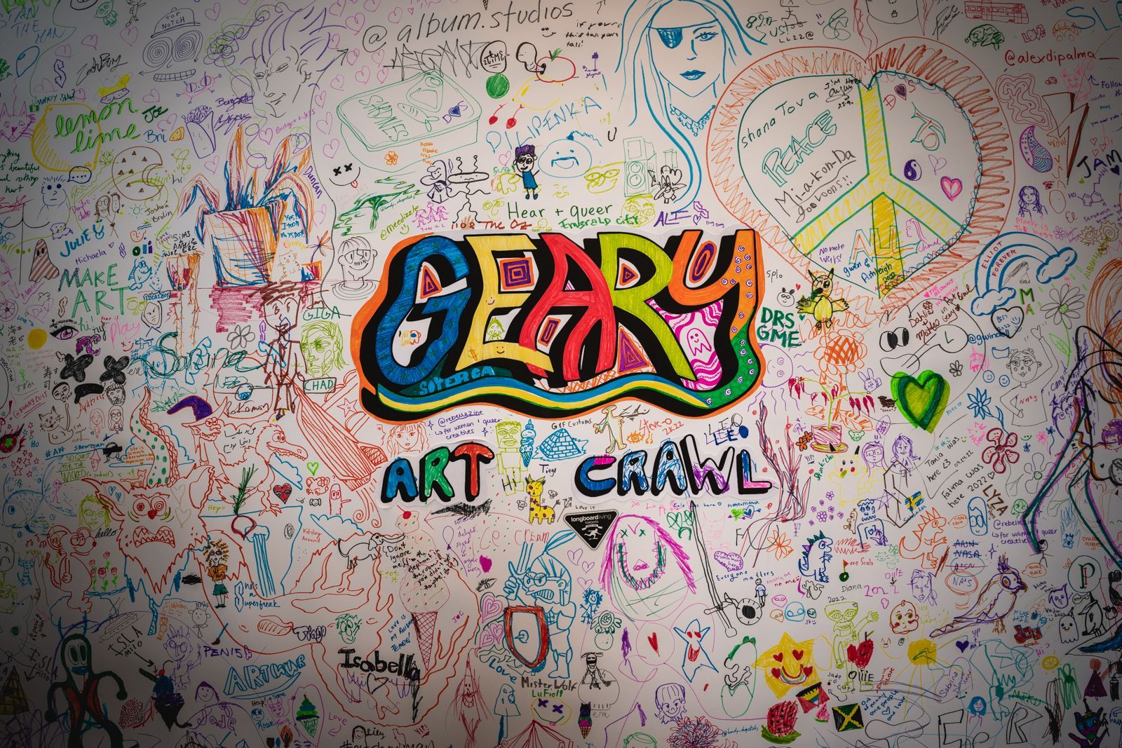 Geary Art Crawl- Luminato Festival Toronto