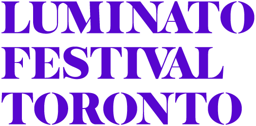 A logo for the luminato festival in toronto