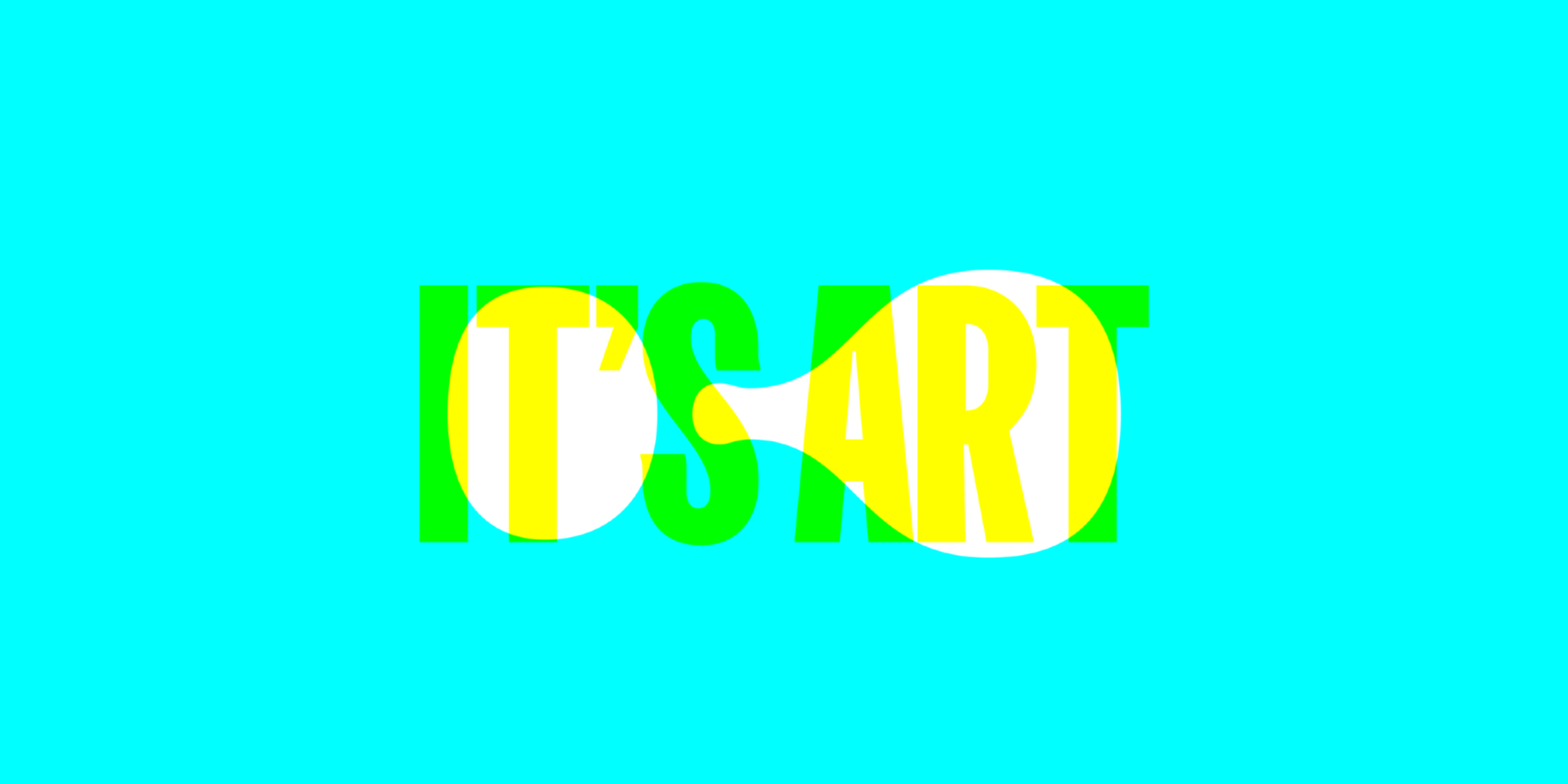 The word start is written in green and yellow on a blue background.