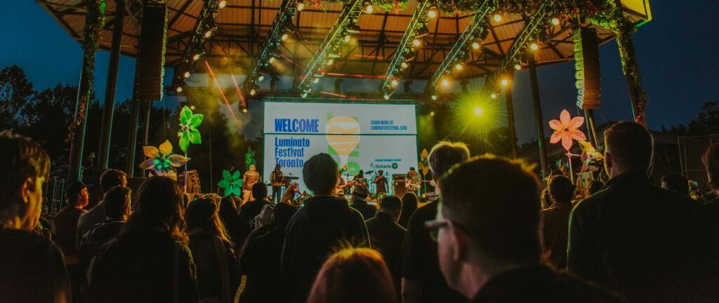 Horace Andy performing at Woodbine Weekend, Luminato 2022