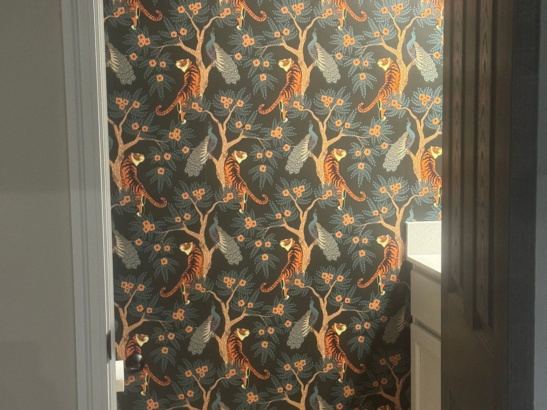 A close up of a wall with a pattern on it. A close up of a wall with a pattern on it.