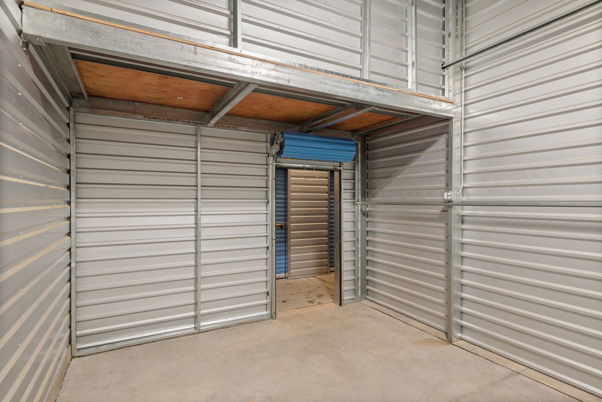 Interior Self Storage Unit