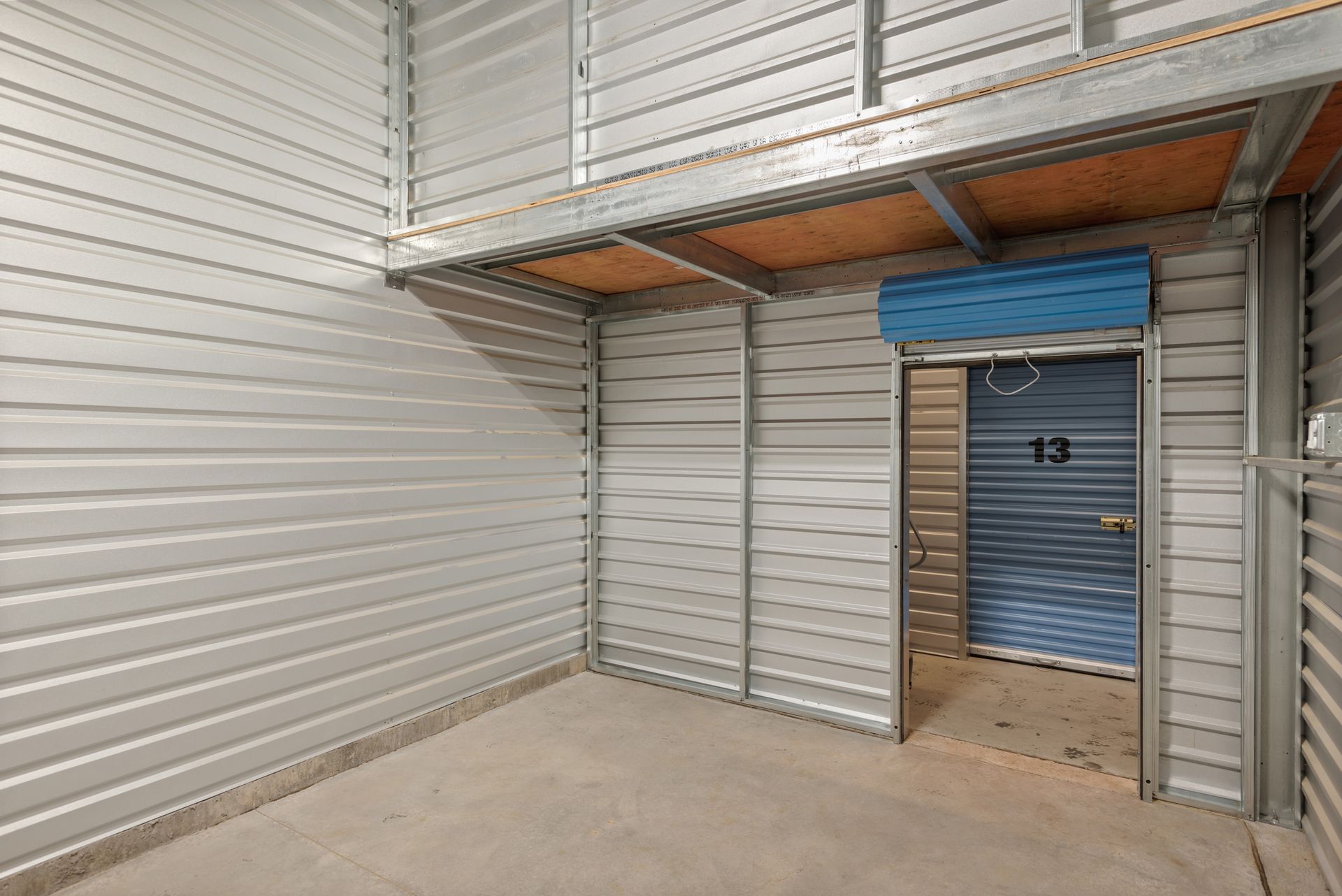 Interior Self Storage Unit