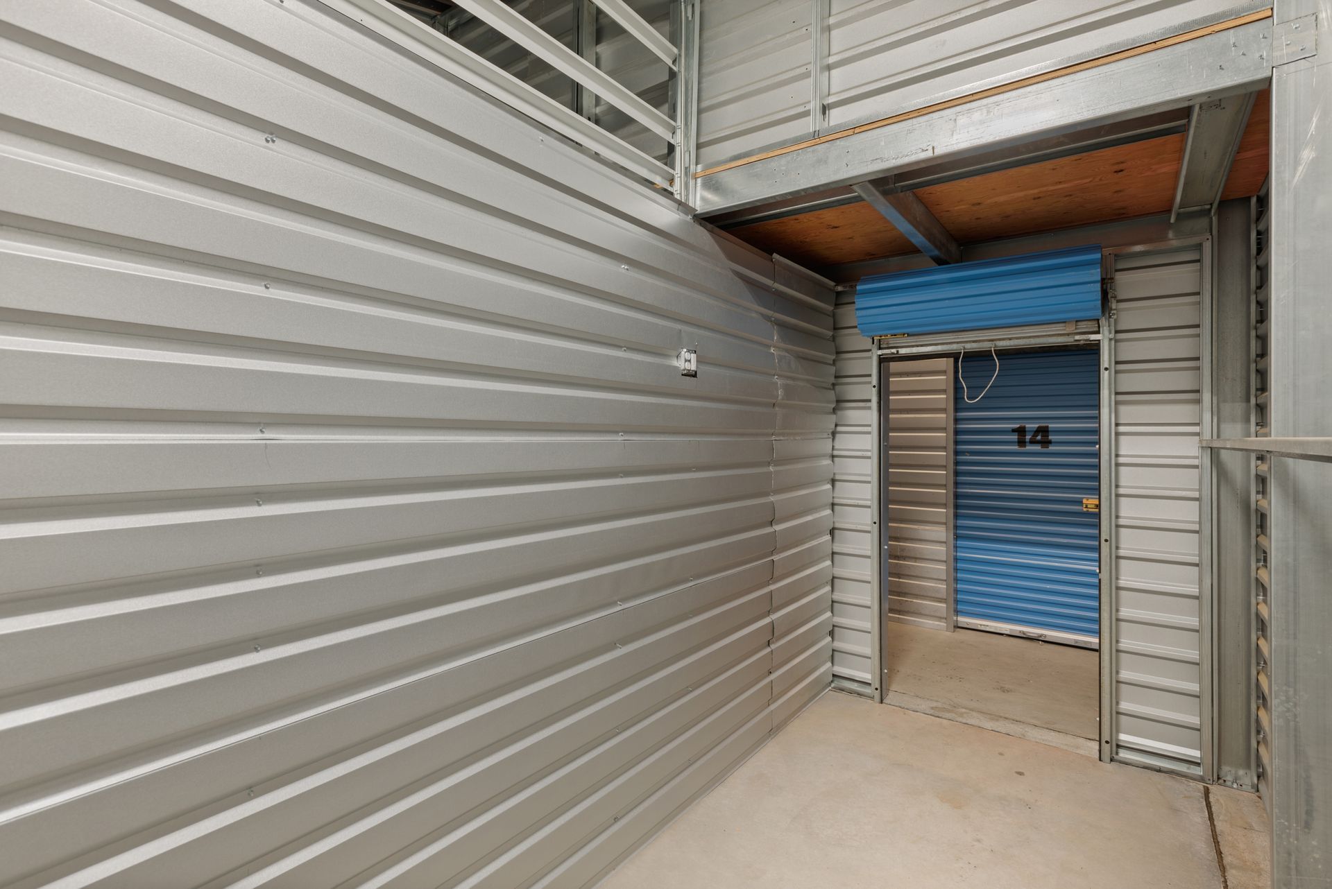 Interior Self Storage Unit