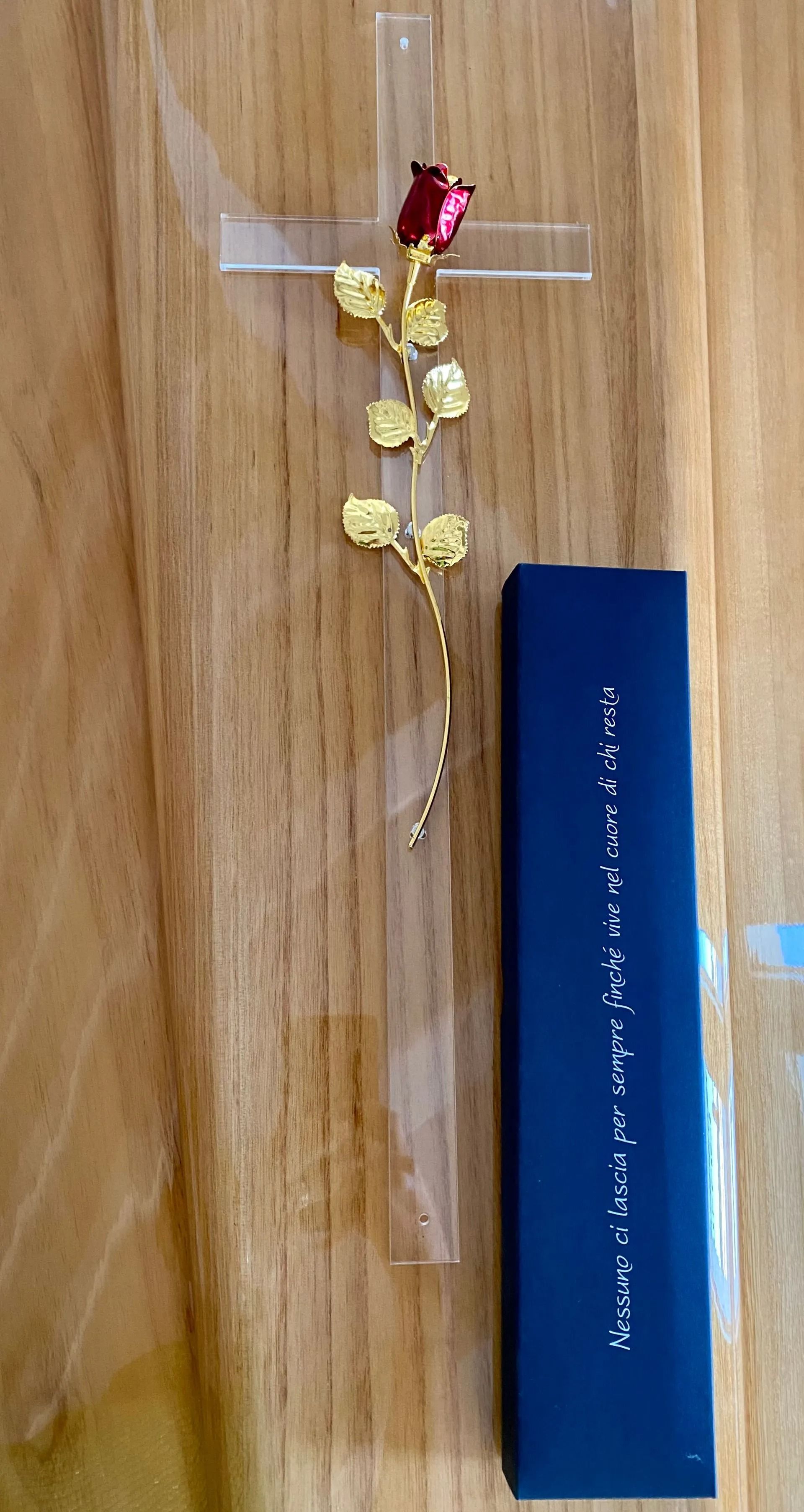 Croce con fiore proposta 4