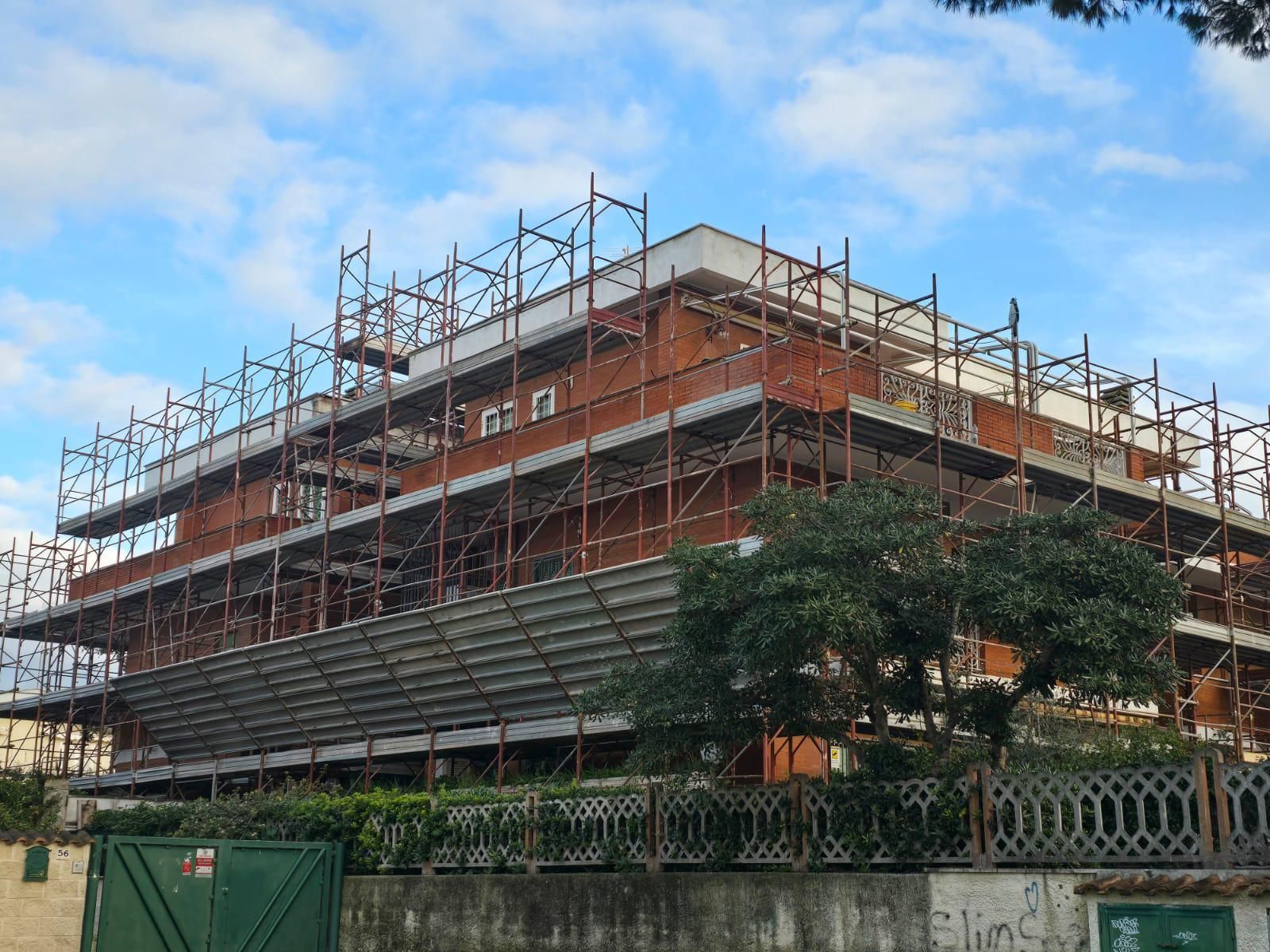 allestimento impalcature edili