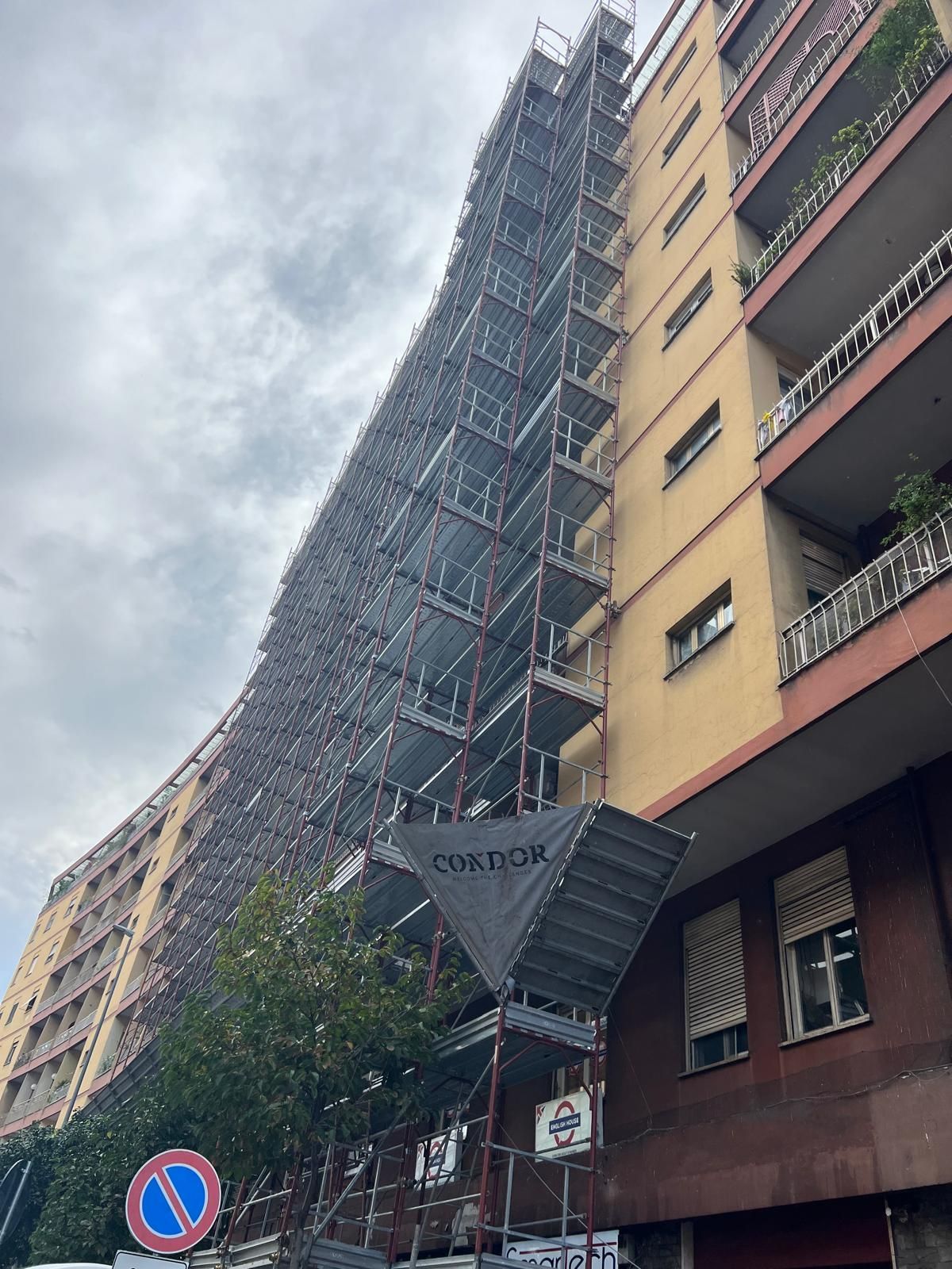 allestimento impalcature edili