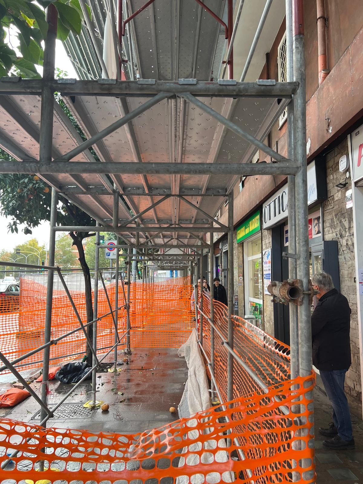 allestimento impalcature edili