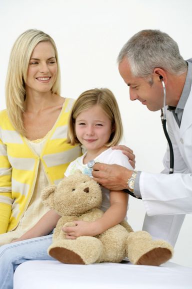 Child attends our medical practice in Mawson Lakes