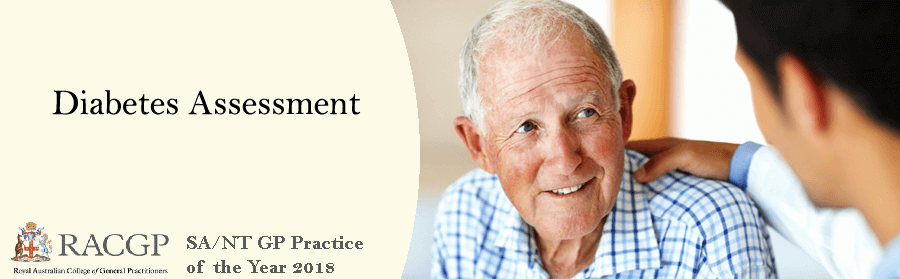 Diabetes Assessment at Mawson Lakes Healthcare in Mawson Lakes