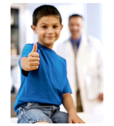 Doctor at Mawson Lakes Healthcare and Happy Patient Kid