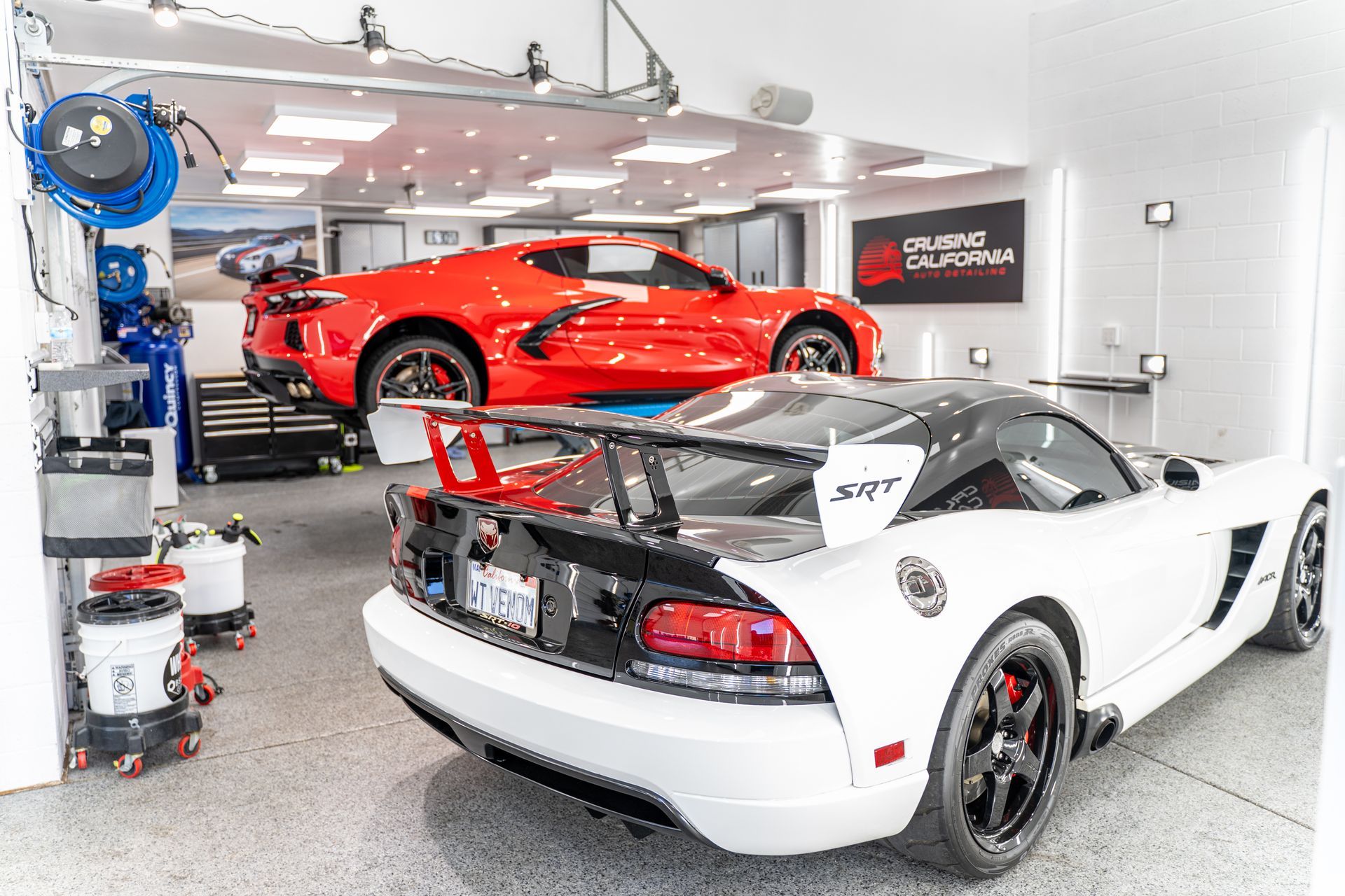 After Ceramic Coating - Two SRT Cars Shop in El Cajon, CA