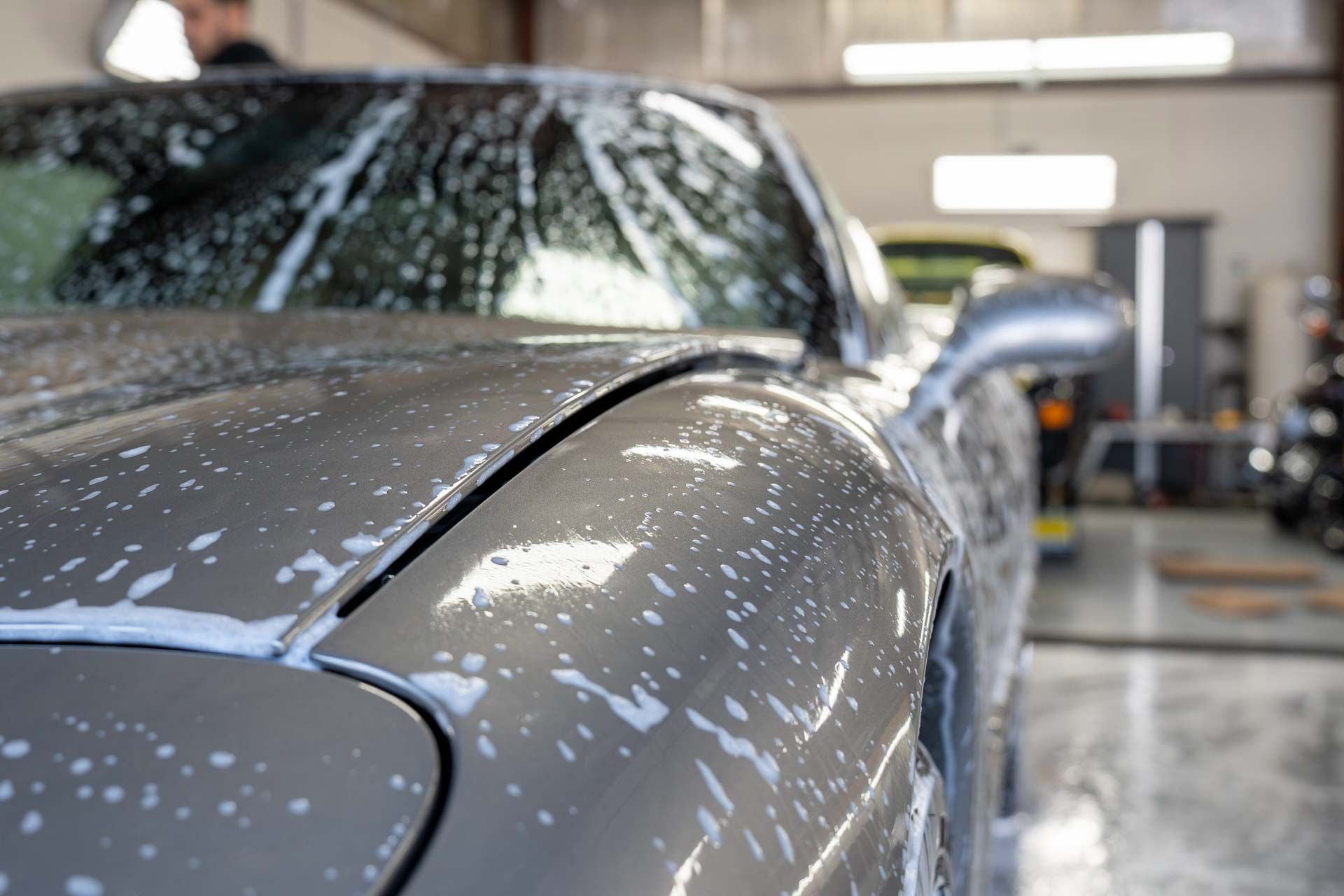 Exterior Detailing - Car Covered with Bubbles In Poway, CA
