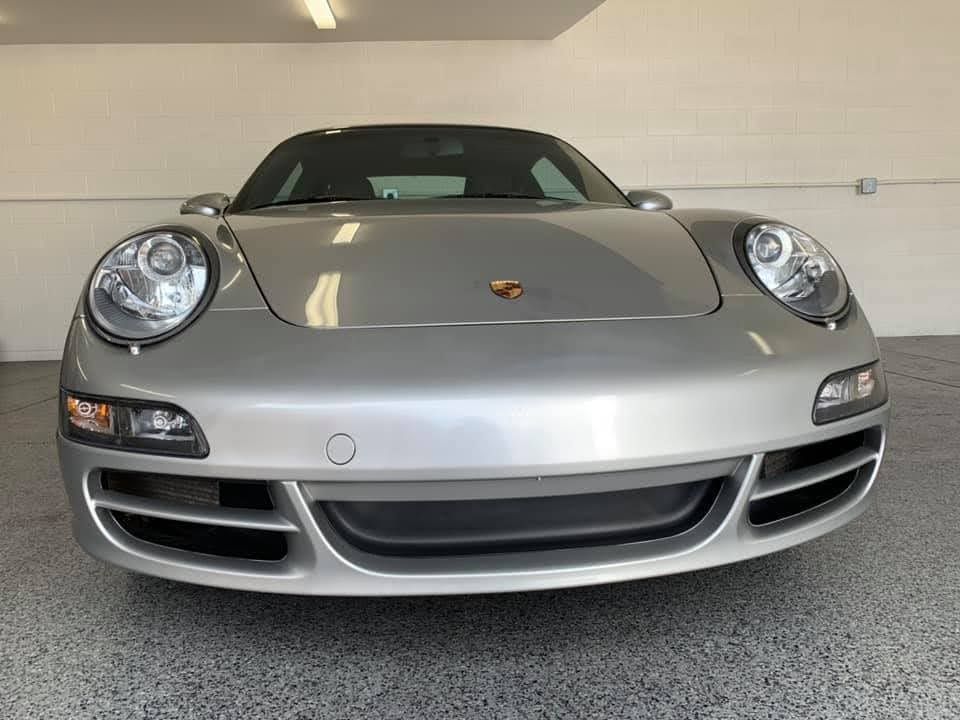 gray car ceramic coating