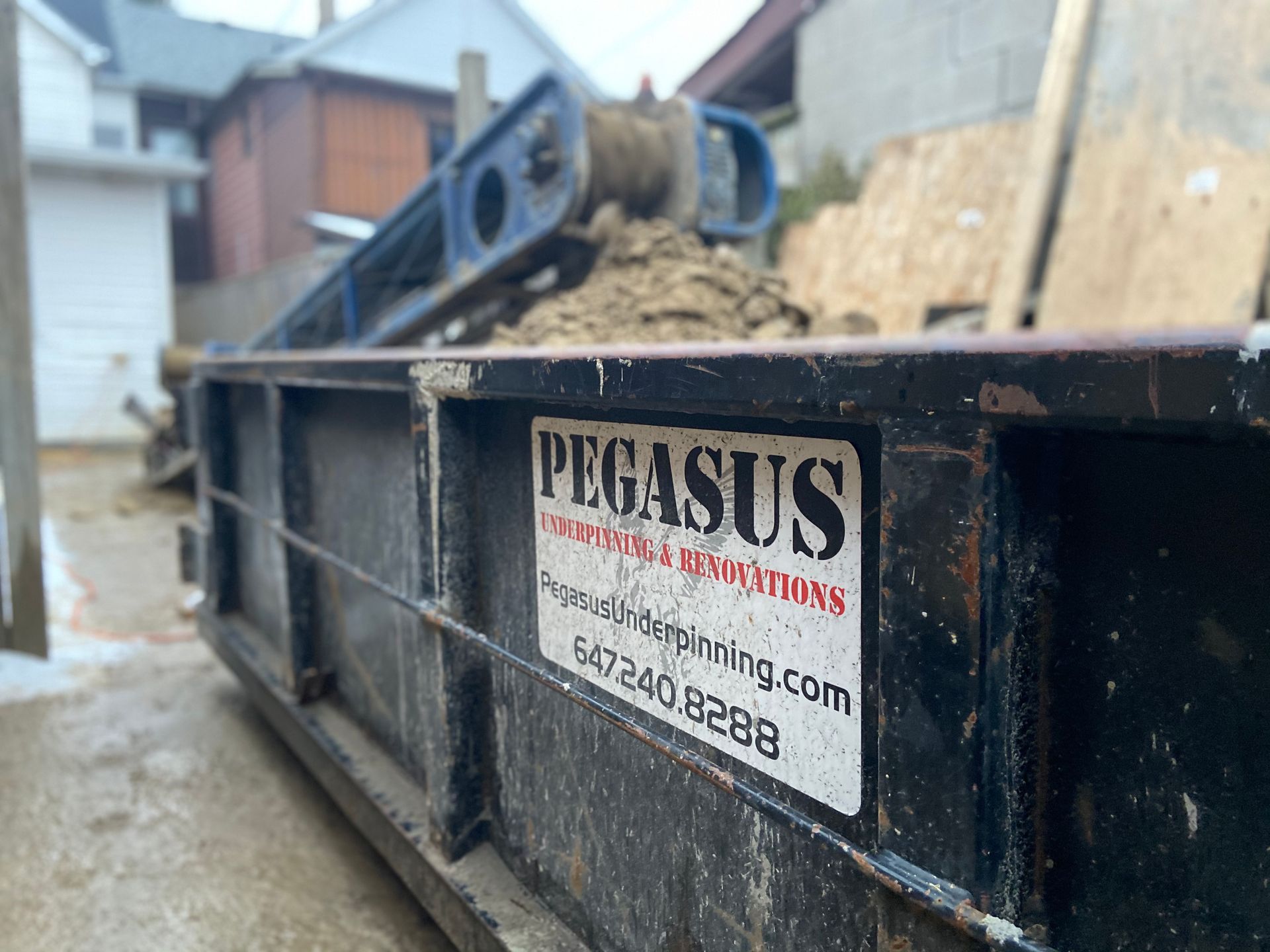 Pegasus disposal bin