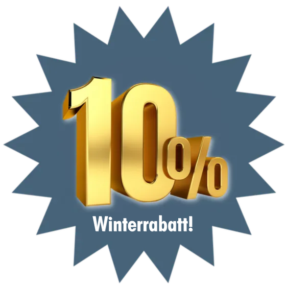 Ein blauer Stern mit der Zahl 10 darauf