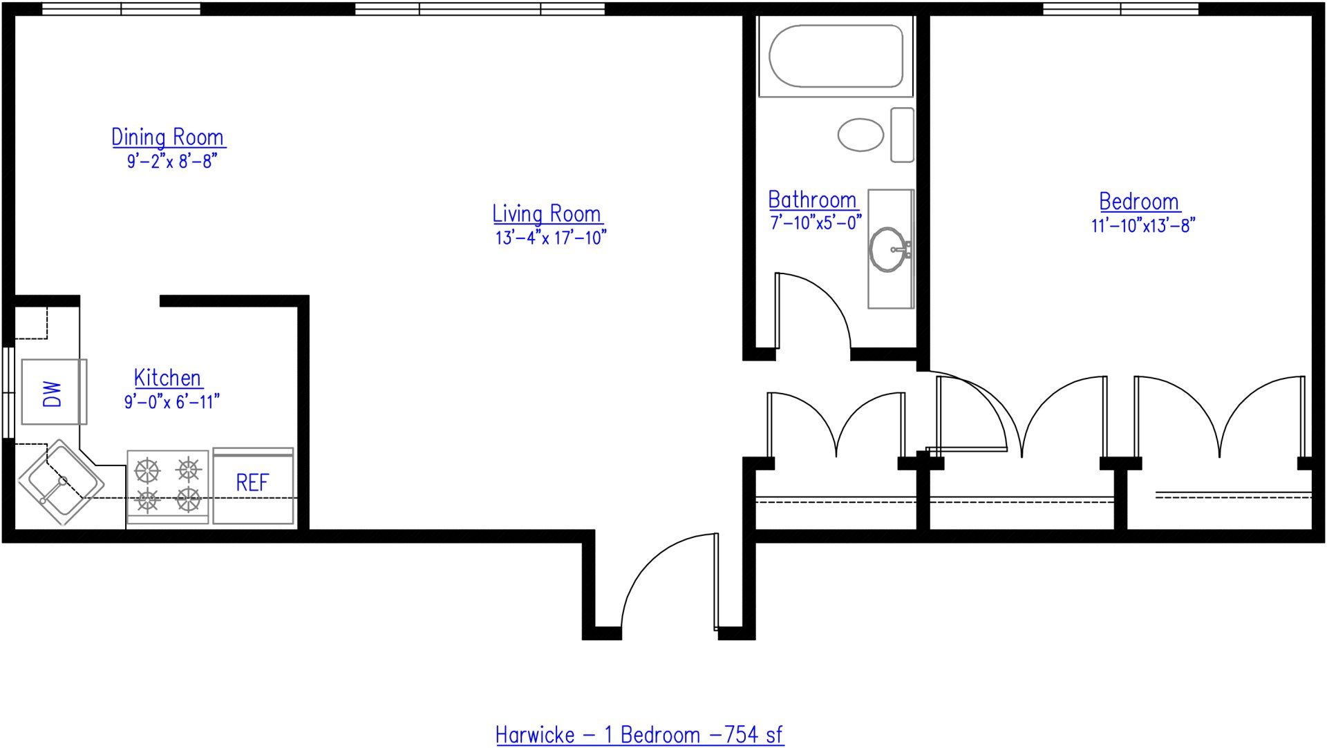 Harwicke 1 Bedroom