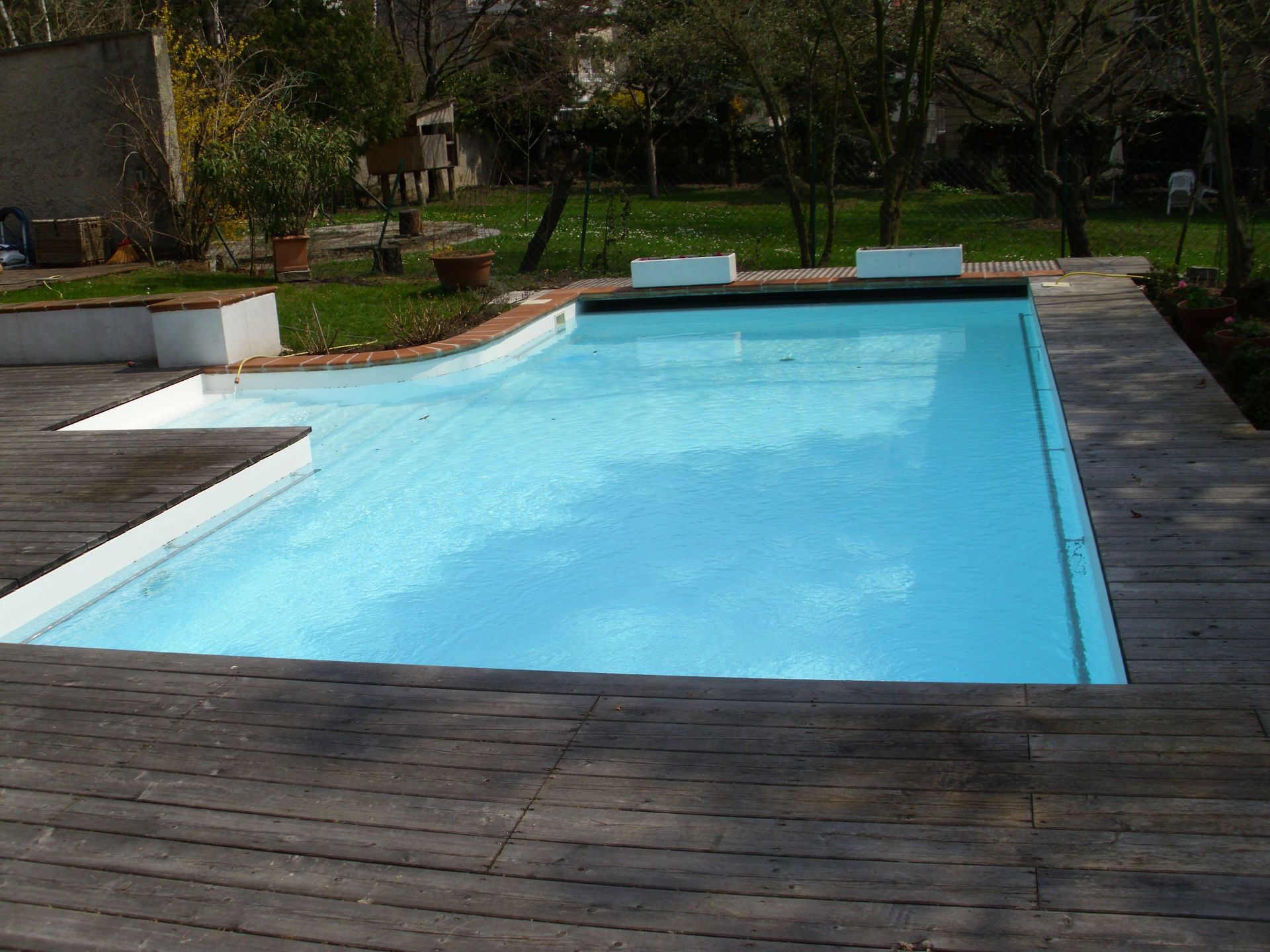 fertige Sanierung eines Pools