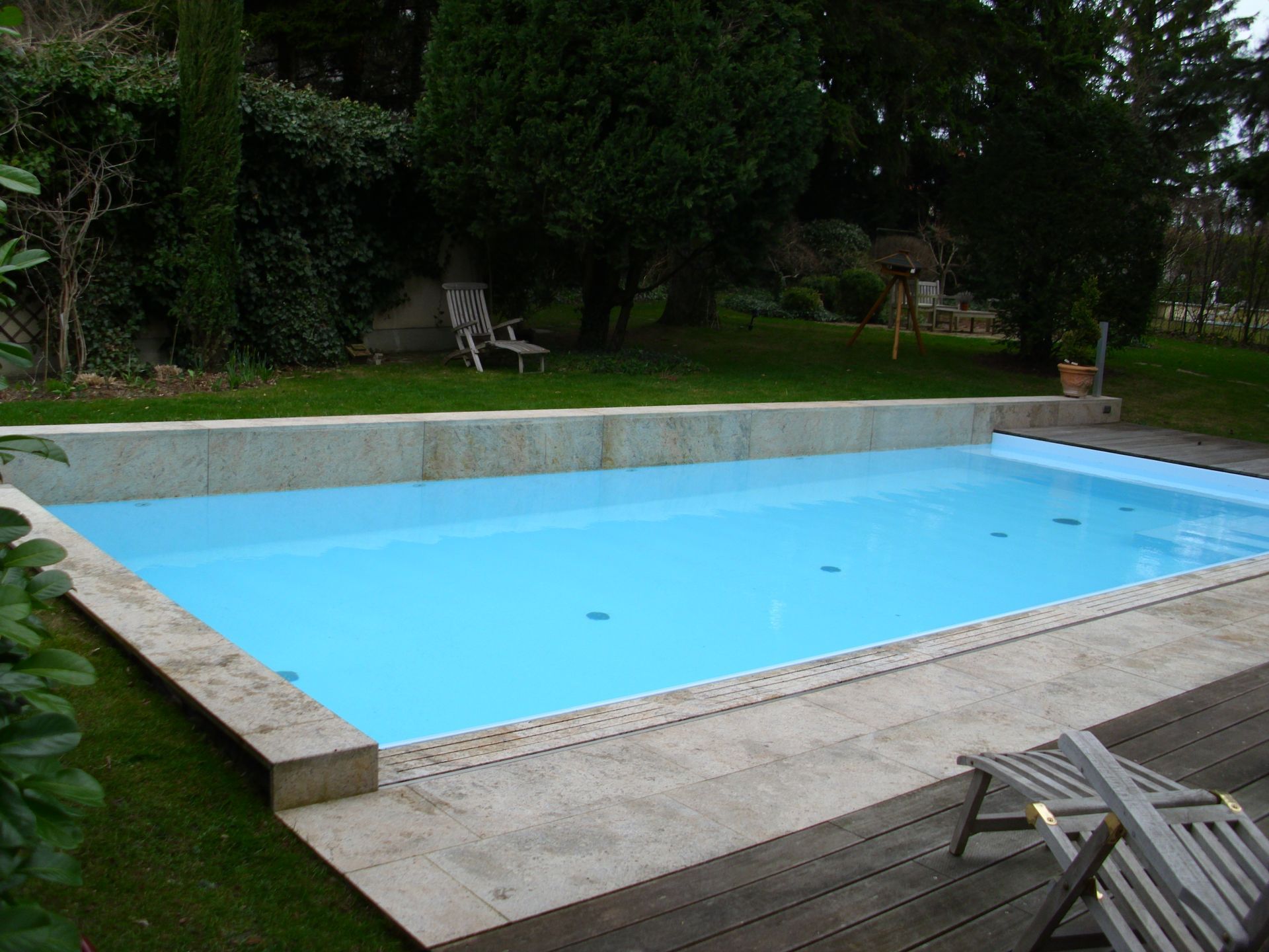 fertige Sanierung eines Pools