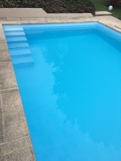 fertige Sanierung eines Pools